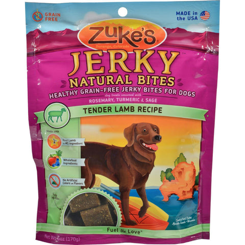 Zuke's Jerky Naturals For Dogs Lamb Formula - 6 Oz