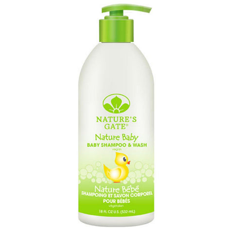 Nature's Gate Baby Shampoo And Wash - 18 Fl Oz