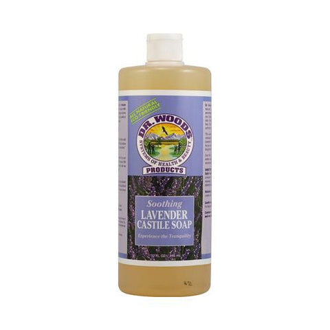 Dr. Woods Castile Soap Soothing Lavender - 32 Fl Oz