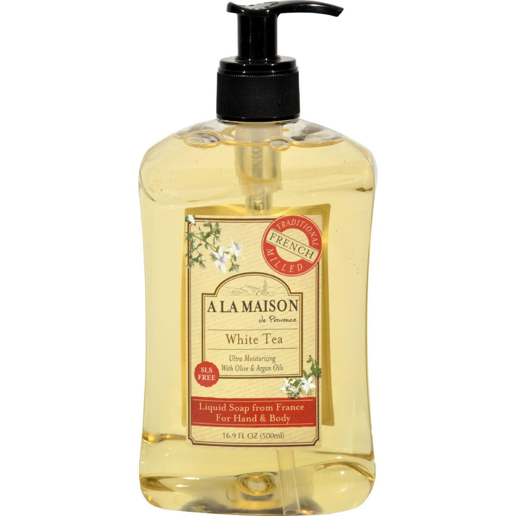 A La Maison French Liquid Soap White Tea - 16.9 Fl Oz