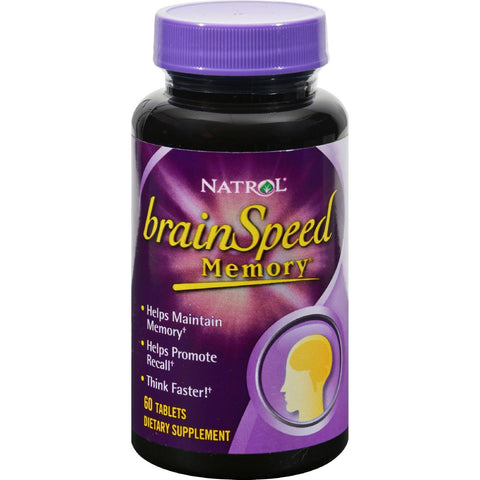 Natrol Brainspeed Memory - 60 Tablets