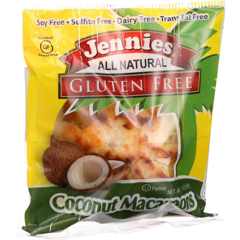 Jennies Macaroon - Coconut - Gluten Free - 2 Oz - Case Of 24