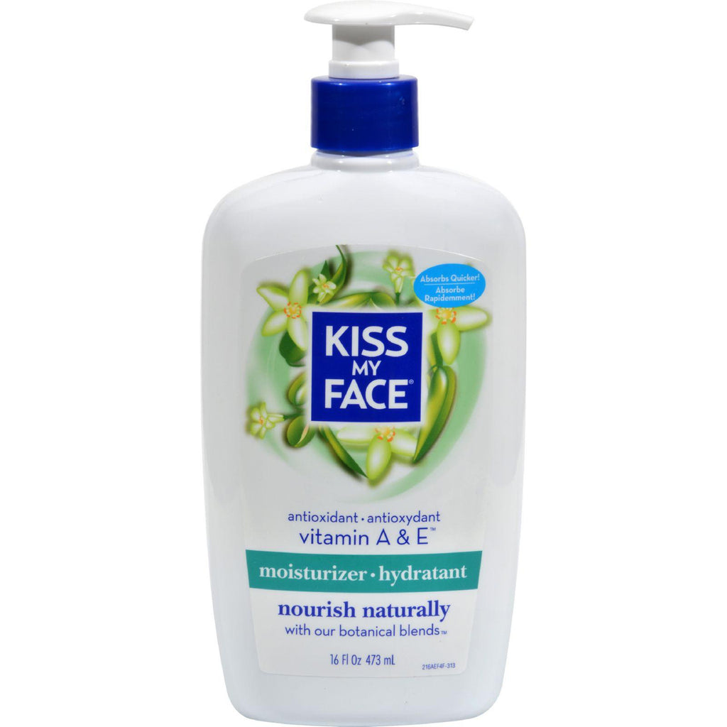 Kiss My Face Ultra Moisturizer Vitamins A And E - 16 Fl Oz