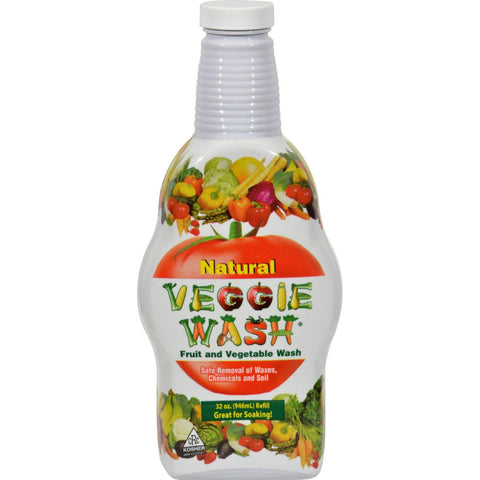 Citrus Magic All Natural Fruit And Vegetable Wash- Soaker Bottle - 32 Fl Oz