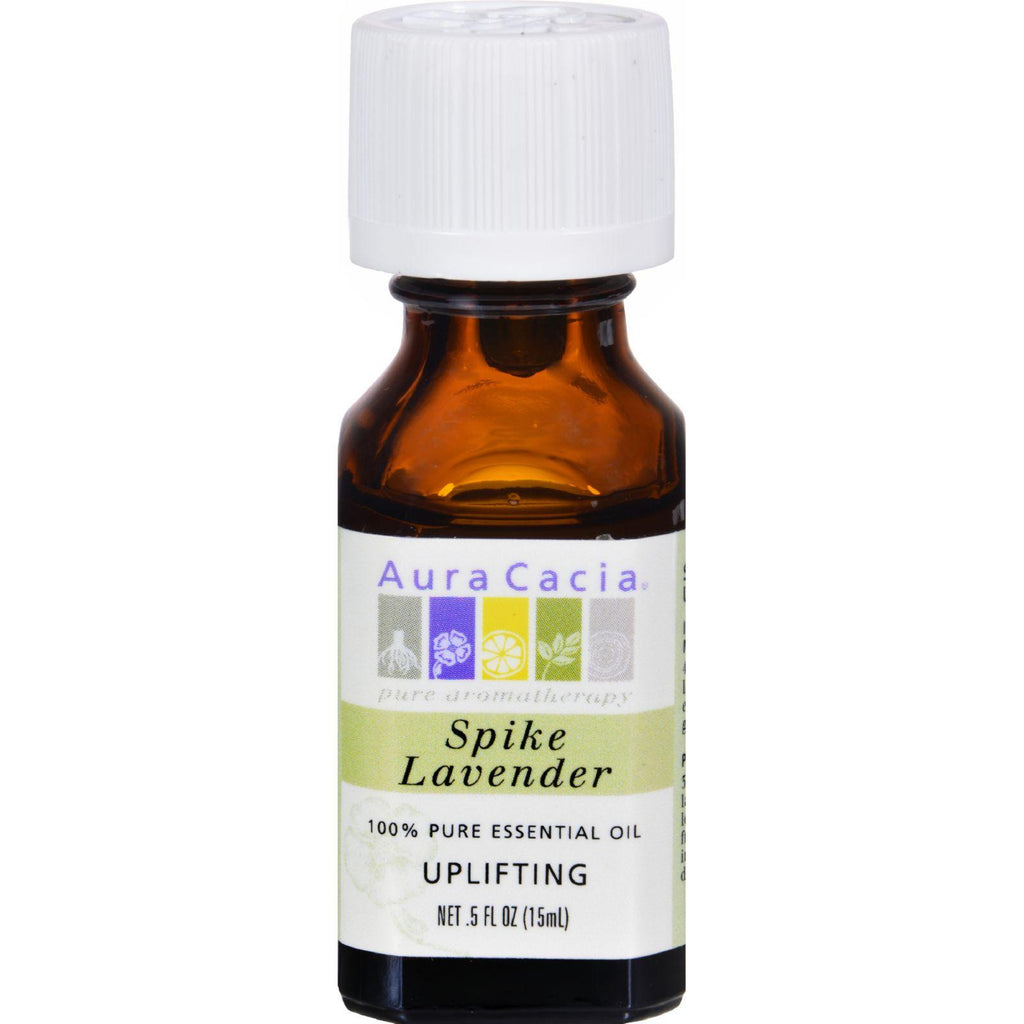 Aura Cacia Pure Essential Oil Spike Lavender - 0.5 Fl Oz