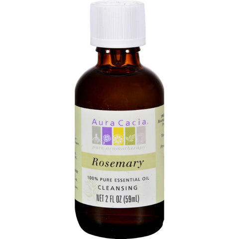 Aura Cacia 100% Pure Essential Oil Rosemary Cleansing - 2 Oz