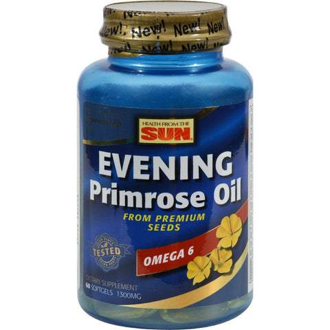 Health From The Sun Evening Primrose Oil - 1300 Mg - 60 Caps