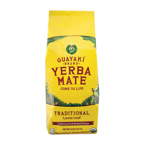 Guayaki Organic Yerba Mate - Traditional - Case Of 6 - 8 Oz.