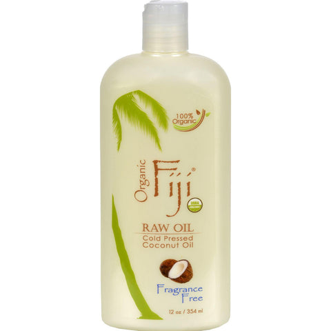 Organic Fiji Virgin Coconut Oil Fragrance Free - 12 Fl Oz