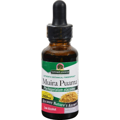 Nature's Answer Muira Puama Root - 1 Fl Oz