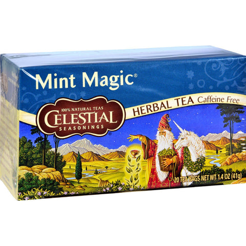 Celestial Seasonings Herbal Tea - Mint Magic - 20 Bags