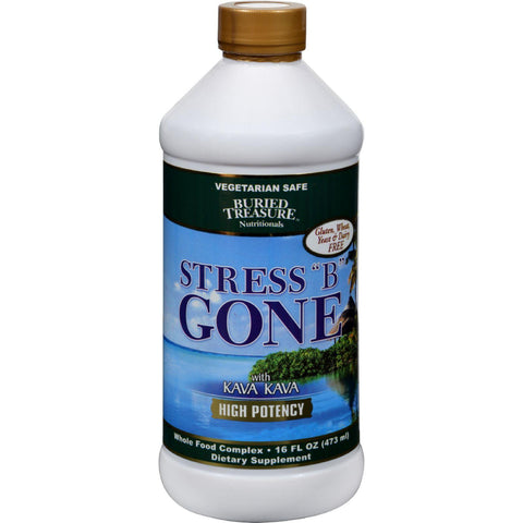 Buried Treasure Stress B Gone With Kava Kava - 16 Fl Oz