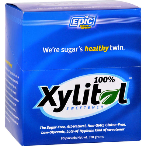 Epic Dental Sweetener - 100% Xylitol Packet - 15 Oz