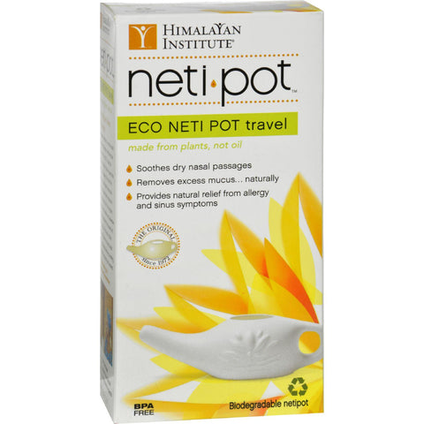 Himalayan Institute Neti-wash Eco Neti Pot Nonbreakable - 1 Pot
