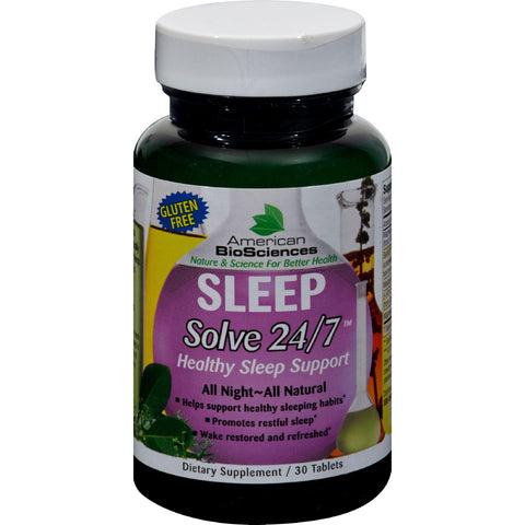 American Bio-science Sleep Solve 24-7 - 30 Ct