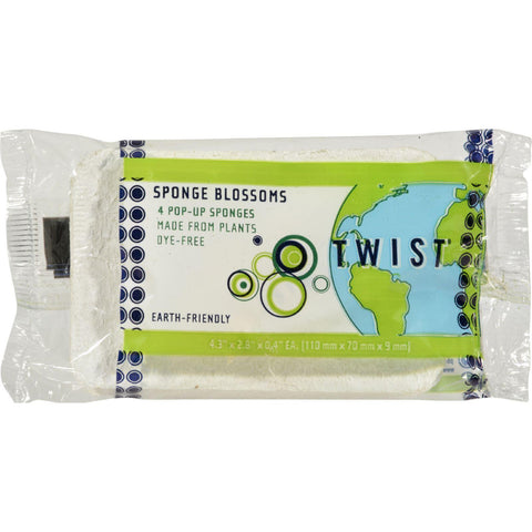 Twist Sponge Blossoms - Case Of 12 - 4 Packs