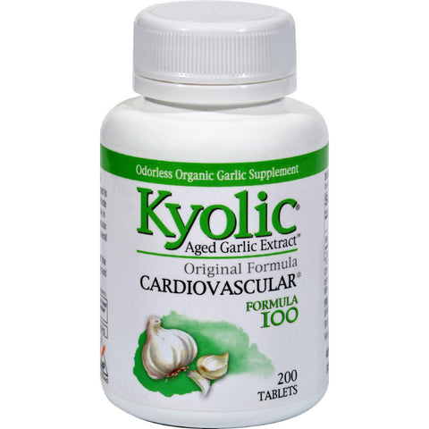 Kyolic Aged Garlic Extract Hi-po Cardiovascular Original Formula 100 - 200 Tablets