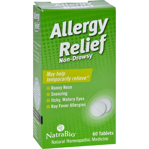 Natrabio Allergy Relief Non-drowsy - 60 Tablets