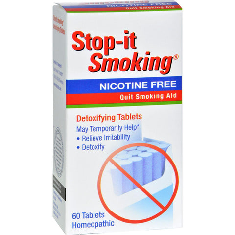 Natrabio Stop-it Smoking Detoxifying - 60 Tablets