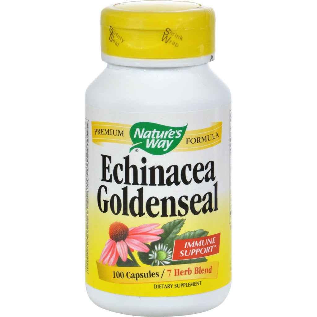 Nature's Way Echinacea Goldenseal - 100 Capsules