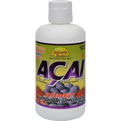 Dynamic Health Acia Plus Superfruit Antioxidant Supplement - 32 Fl Oz