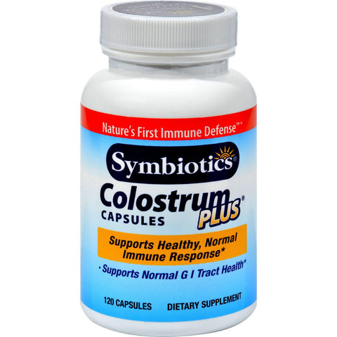 Symbiotics Colostrum Plus - 480 Mg - 120 Capsules