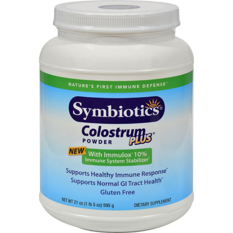 Symbiotics Colostrum Plus Powder - 21 Oz