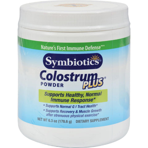 Symbiotics Colostrum Plus Powder - 6.3 Oz
