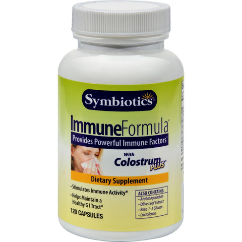 Symbiotics Immune Formula With Colostrum Plus - 120 Capsules