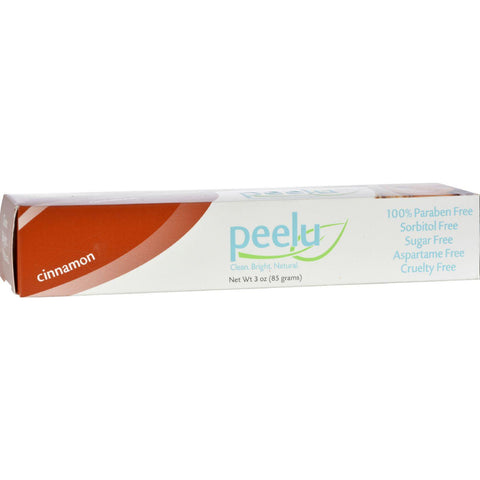 Peelu Toothpaste - Cinnamon - 3 Oz