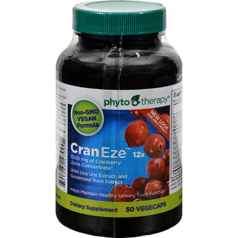 Phyto-therapy Vegetarian Cran Eze - 50 Softgels