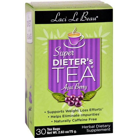 Laci Le Beau Super Dieter's Tea With Acai Berry Extract - 30 Tea Bags