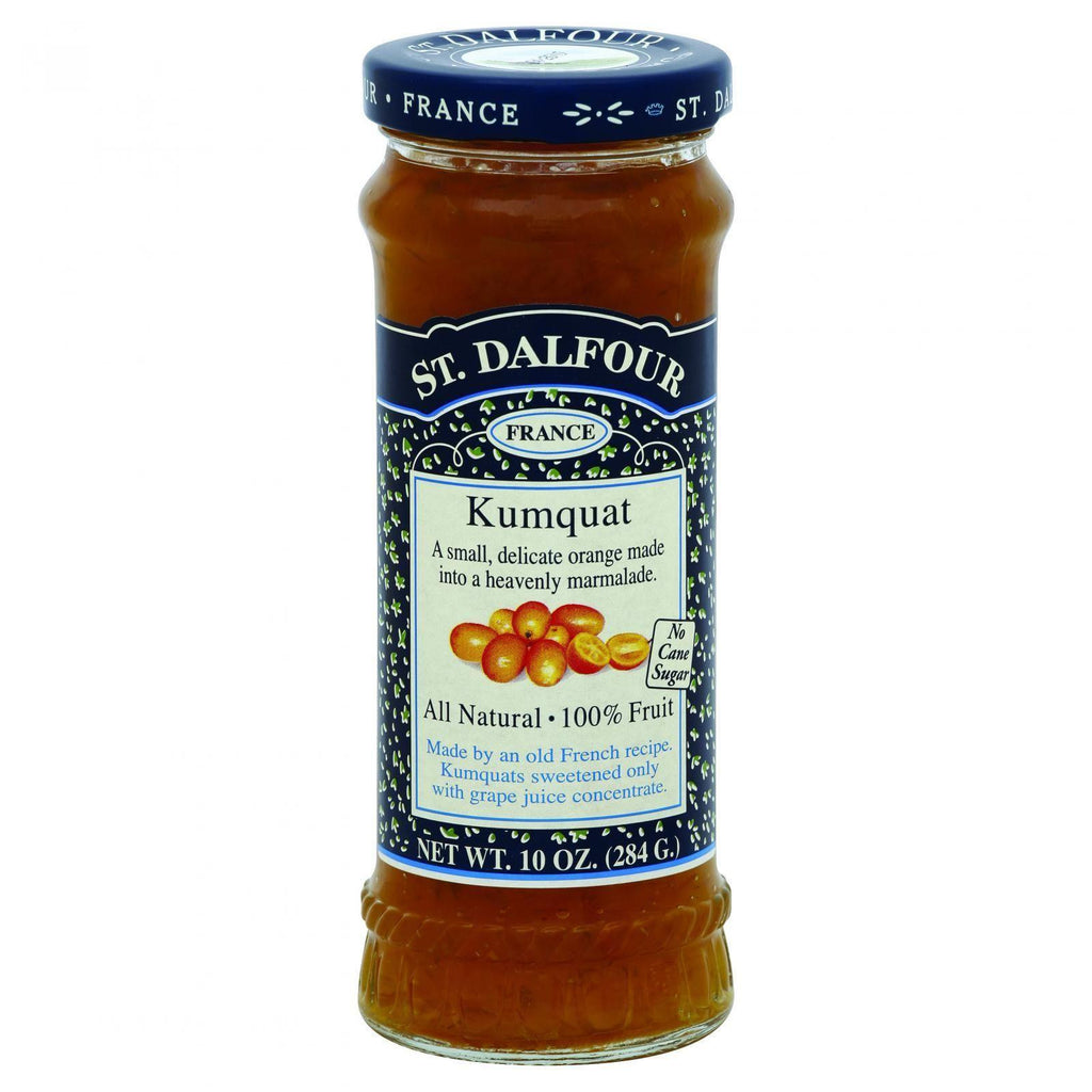 St Dalfour Fruit Spread - Deluxe - 100 Percent Fruit - Kumquat - 10 Oz - Case Of 6