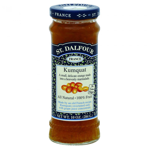 St Dalfour Fruit Spread - Deluxe - 100 Percent Fruit - Kumquat - 10 Oz - Case Of 6