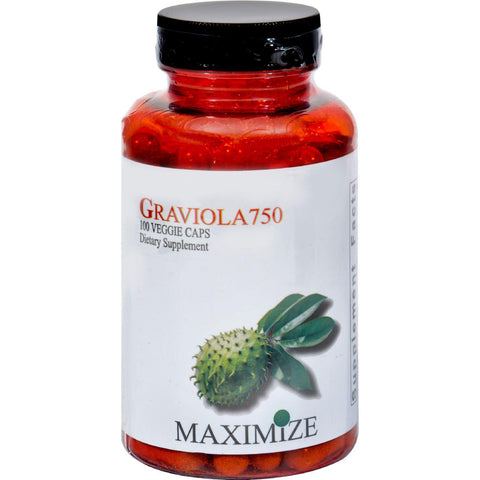 Maximum International Graviola750 - 100 Vegetarian Capsules