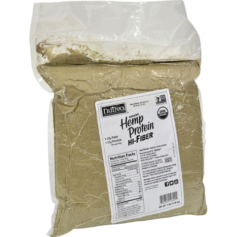 Nutiva Organic Hemp Protein Hi-fiber - 3 Lbs