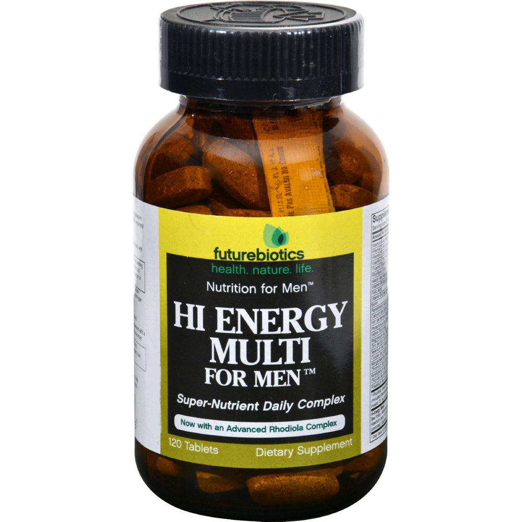 Futurebiotics Hi Energy Multi For Men - 120 Tablets