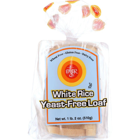Ener-g Foods Loaf - White Rice - Yeast-free - 19 Oz - Case Of 6