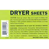 Mrs. Meyer's Dryer Sheets - Lemon Verbena - Case Of 12 - 80 Sheets