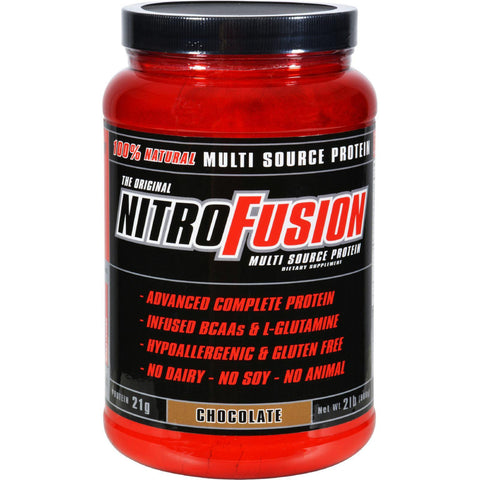 Nitro Fusion Multi-source Protein Formula Chocolate - 2 Lbs