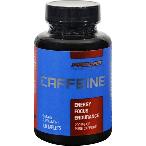 Prolab Caffeine - 200 Mg - 100 Tablets