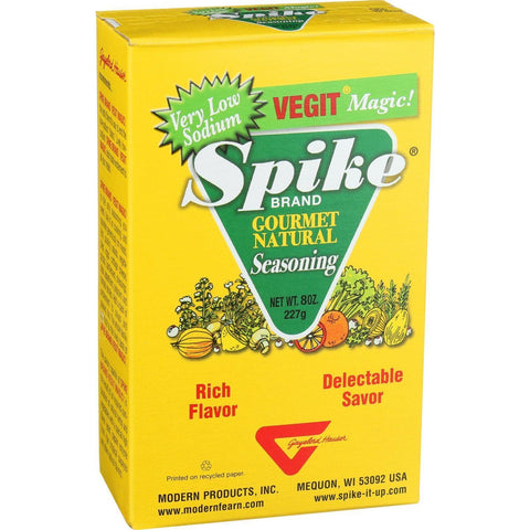 Modern Products Spike Gourmet Natural Seasoning - Vegit - Box - 8 Oz