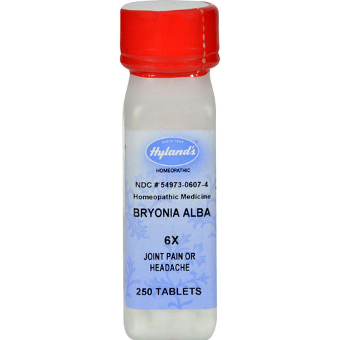 Hylands Homeopathic Bryonia Alba 6x - 250 Tablets