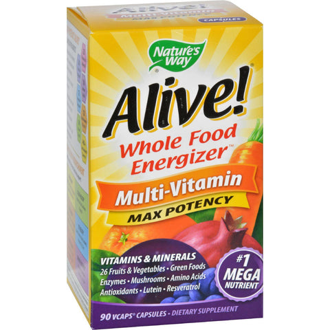 Nature's Way Alive Multi-vitamin - 90 Vcaps