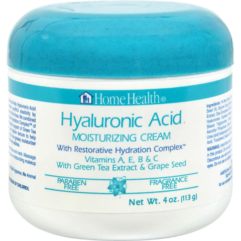 Home Health Hyaluronic Acid Moisturizing Cream - 4 Oz
