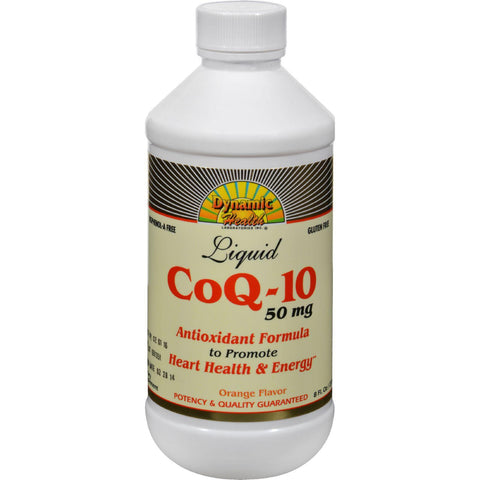 Dynamic Health Coq-10 Liquid Orange - 50 Mg - 8 Fl Oz