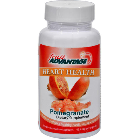 Fruit Advantage Heart Health Pomegranate - 60 Vegetarian Capsules