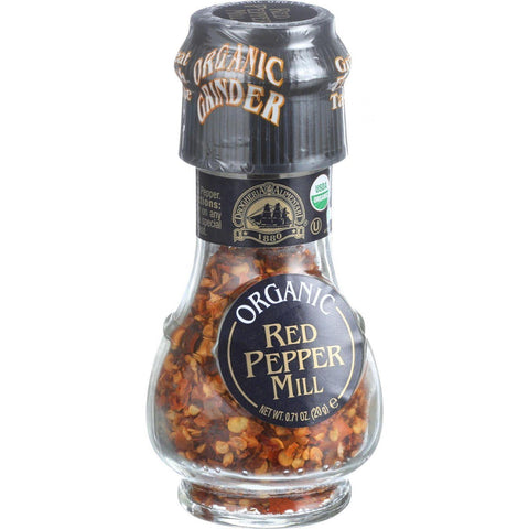 Drogheria And Alimentari Spice Mill - Organic Red Pepper - .71 Oz - Case Of 6