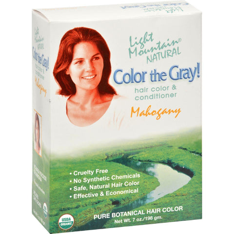 Light Mountain Color The Gray-mahogany - 7 Fl Oz