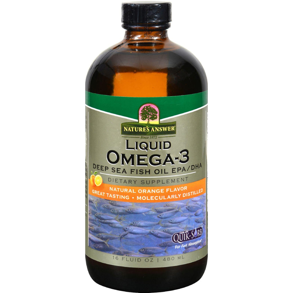 Nature's Answer Liquid Omega-3 Fish Oil - 16 Fl Oz